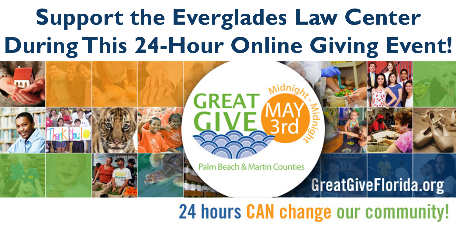 Support the Everglades Law Center during the Great Give 2016